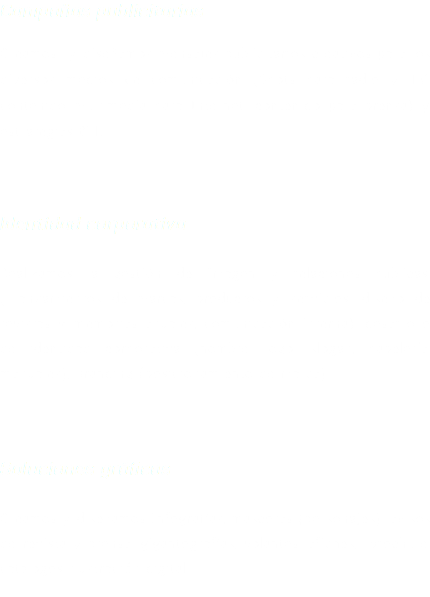 Campañas publicitarias Creamos y diseñamos mensajes publicitarios creativos para los diversos medios de comunicación (Spots para radio y TV, contenido multimedia para Internet, contenido para prensa) y estrategias BTL. Identidad corporativa Realizamos la gestión de Imagen y relaciones públicas, ( lanzamientos de marcas, productos y servicios, diseño de revistas y memorias anuales, comunicación interna), desarrollo de identidad corporativa (nombre, logo, slogan, papelería, manuales), Branding (posicionamiento de marca). Soluciones gráficas Creamos y diseñamos Infografías, mascotas (personajes), avisos de revista y prensa, gigantografías, volantes, afiches, brochure, catálogos, ilustración digital. 
